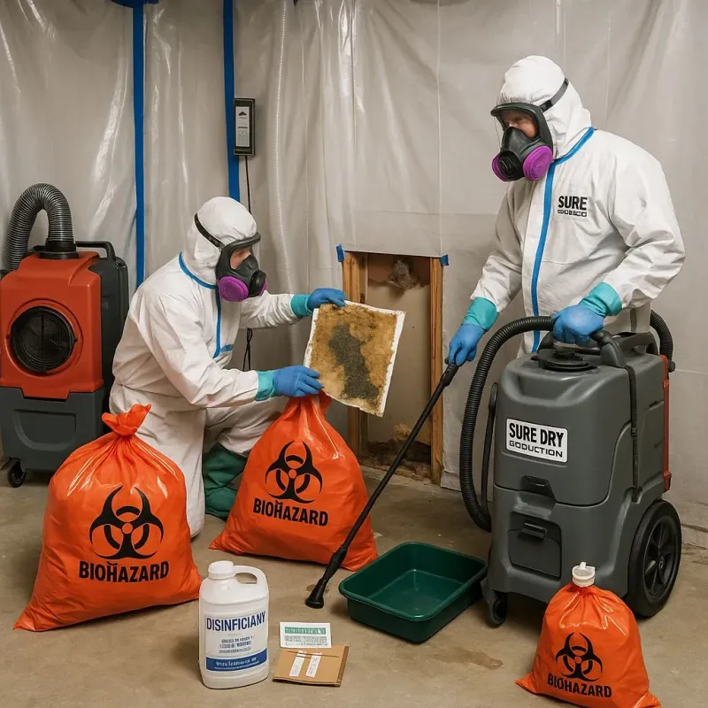 Contaminated Water Handling Protocols process in West Falmouth, MA